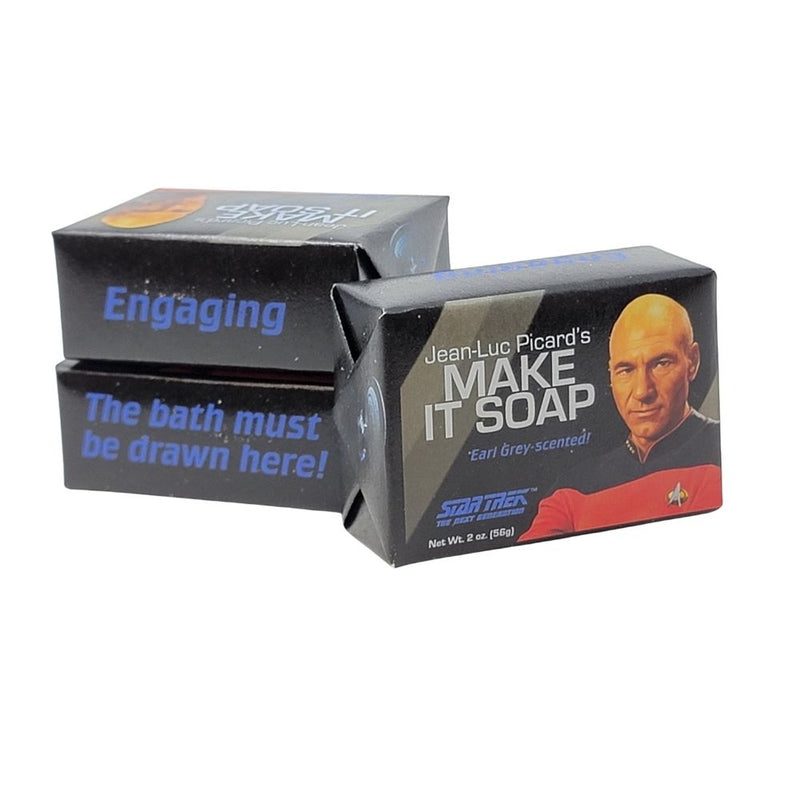 Unemployed Philosophers Guild Jean-Luc Picard's Make It Soap Candy Funhouse Online Candy Shop