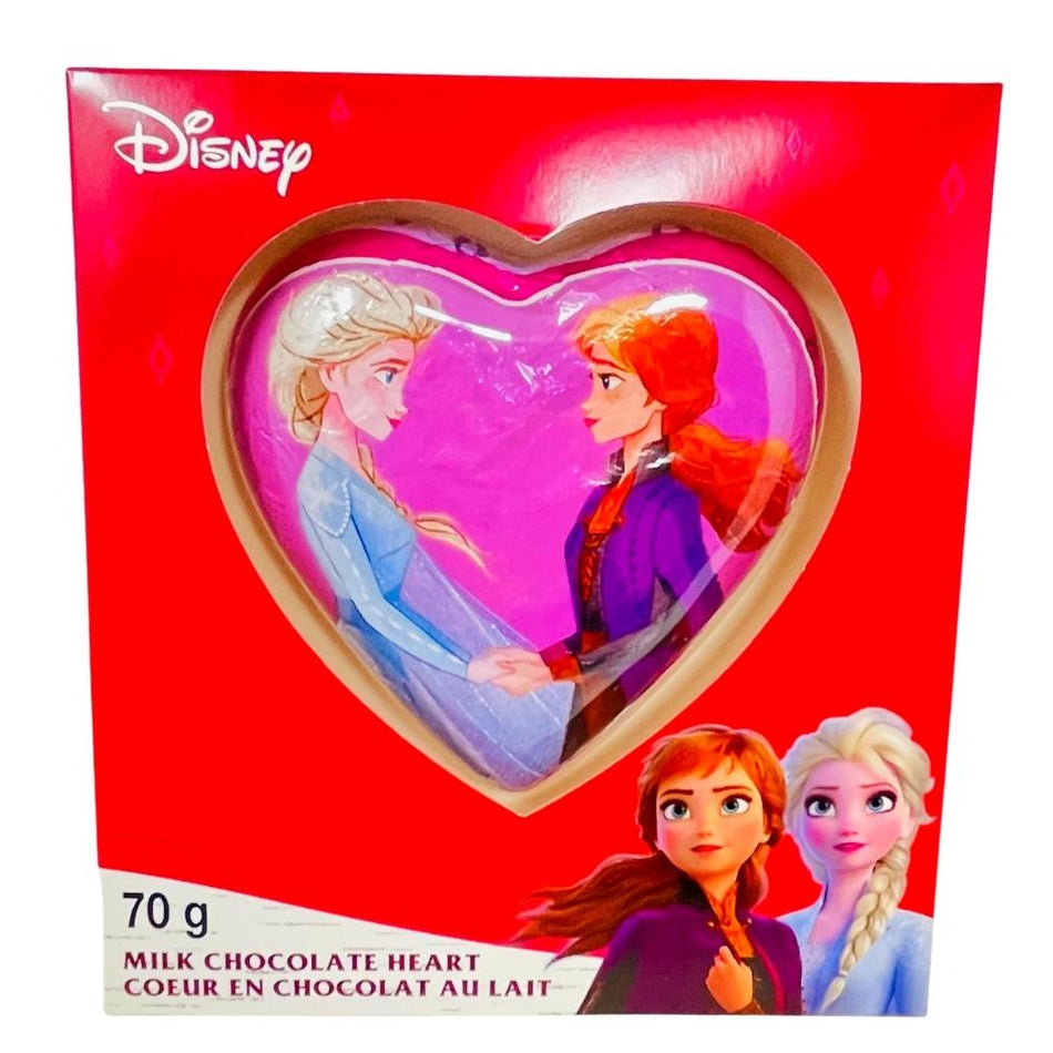 Valentines Frozen 2 Chocolate Heart - 70g