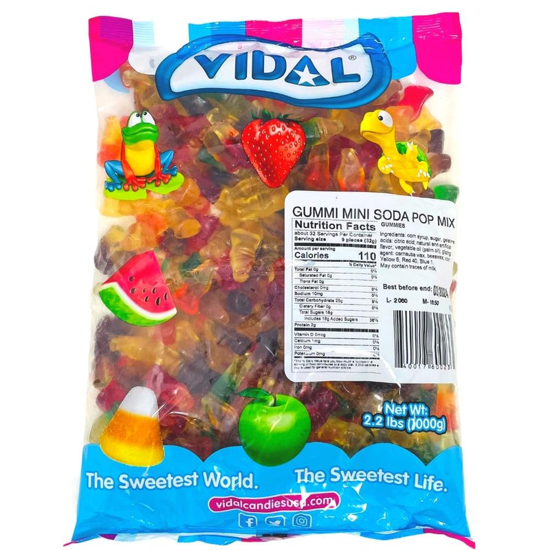 Vidal Mini Soda Pop Mix 2.2lbs