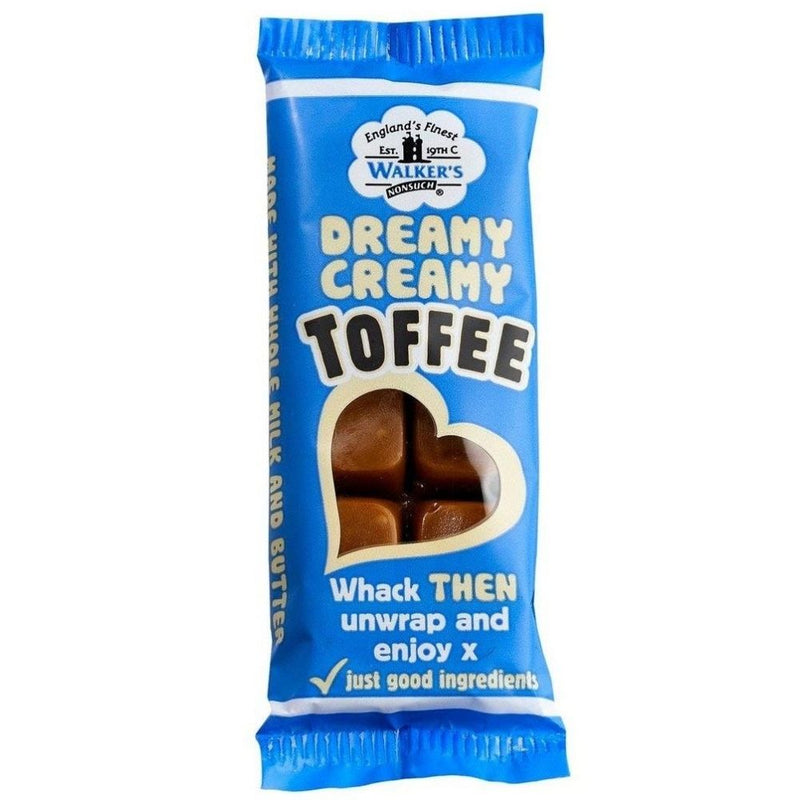 Walker's Nonsuch Dreamy Creamy Toffee Bar 50g Candy Funhouse Online Candy Shop
