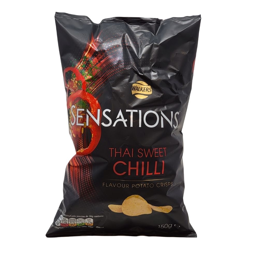 Walkers Sensations Thai Sweet Chilli 150g Candy Funhouse Candy