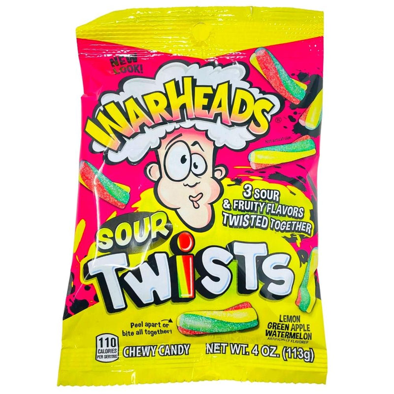 WarHeads Sour Twists - 4oz