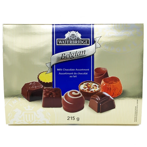 Waterbridge Belgian Milk Chocolate Assortment 215 g