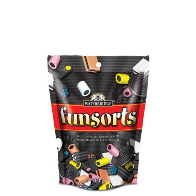 Waterbridge Funsorts Black Pouch 200 g