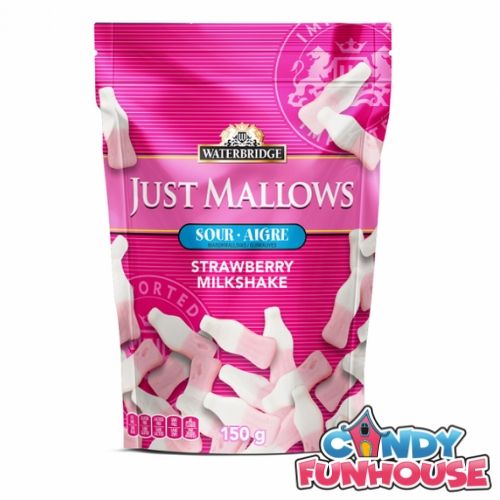 Waterbridge Just Mallow Strawberry Milkshake Marshmallows