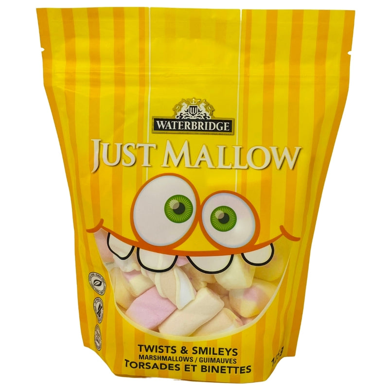 Waterbridge Just Mallow Smiles Twists - 125g