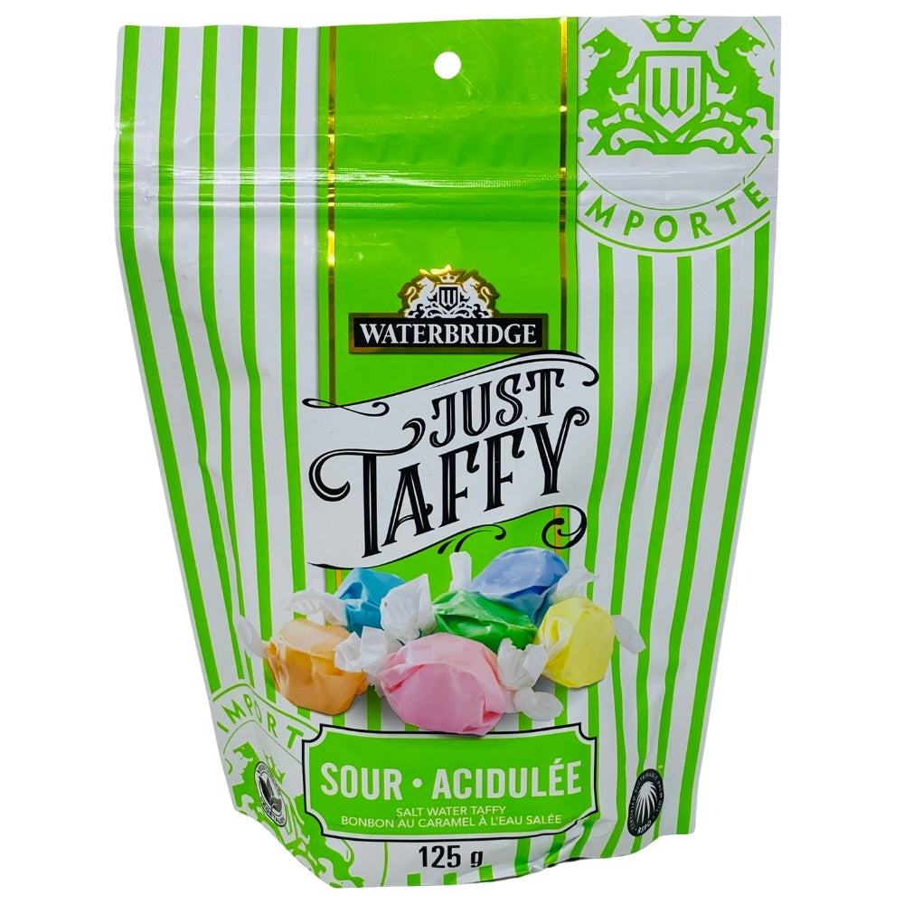 Waterbridge Just Taffy Sour 125g Candy Funhouse Candy Funhouse Ca 5212