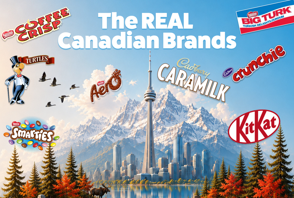 Is Cadbury Canadian? Are Sour Patch Kids? We fact-checked 35+ brands. The complete list of which candy is Canadian, which is made here, and which is faking it.