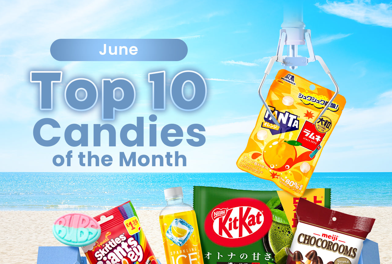 June Candy Header Top 10 Candies of the Month - June | Candy Funhouse – Candy Funhouse CA