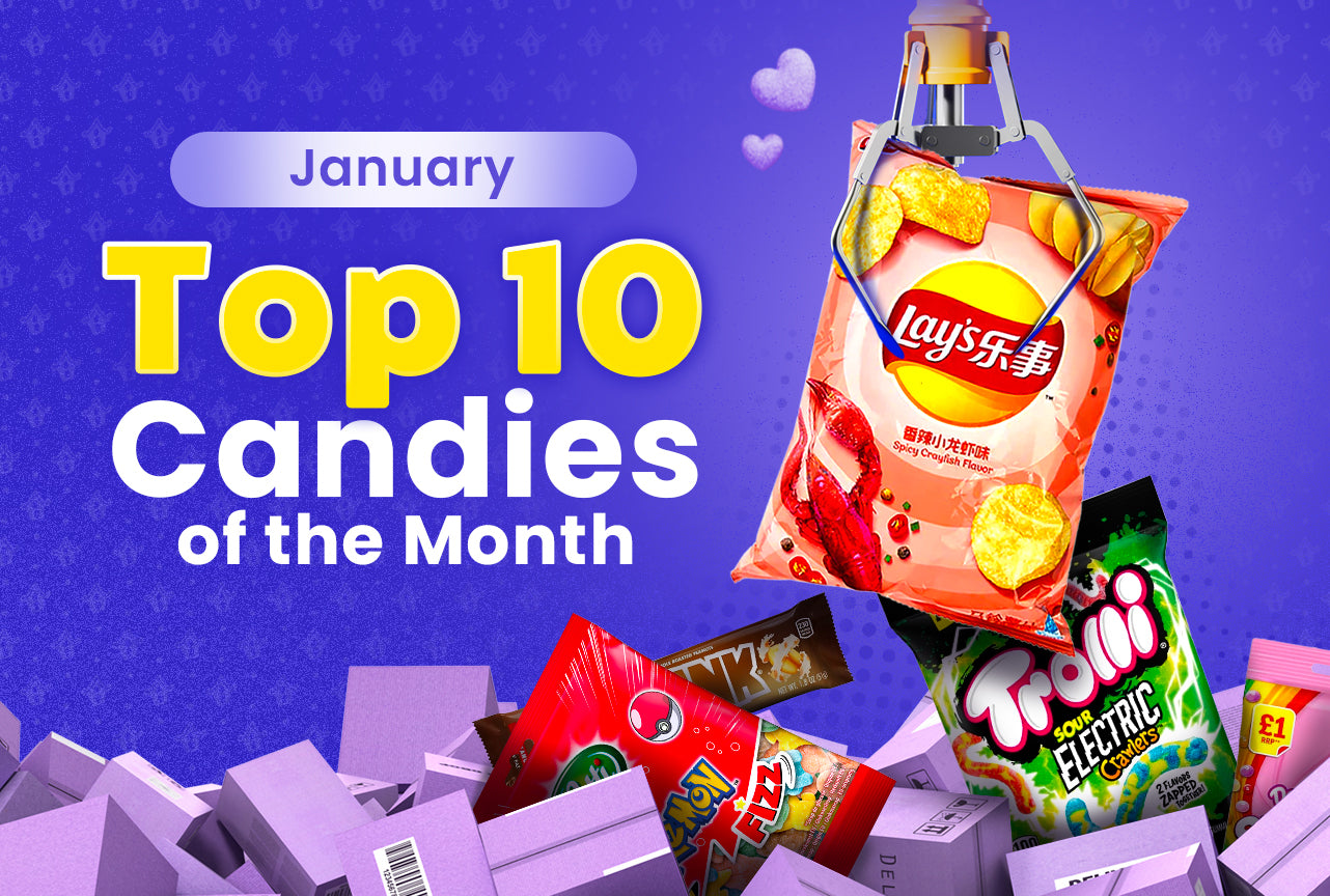 Top 10 Candies - January Candies - Best Candy - Best Candies - New Year Candy