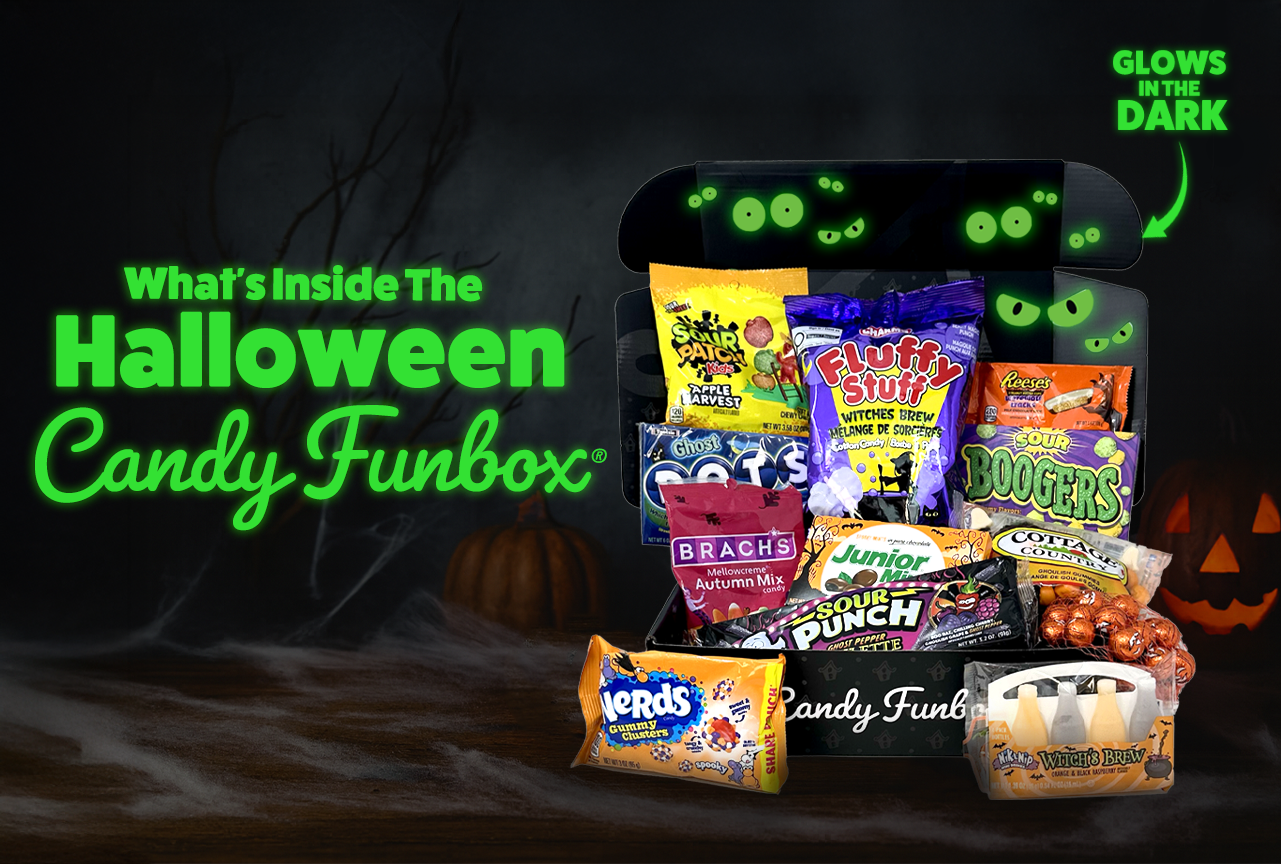 What’s inside the glow-in-the-dark Halloween Candy Funbox in Canada