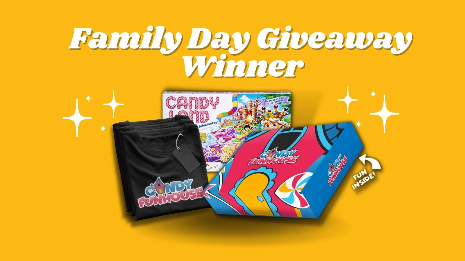 Family Day Giveaway Winner Announcement 