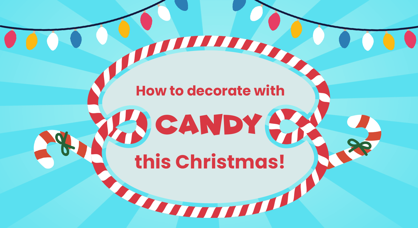 Decorate with Candy this Christmas!