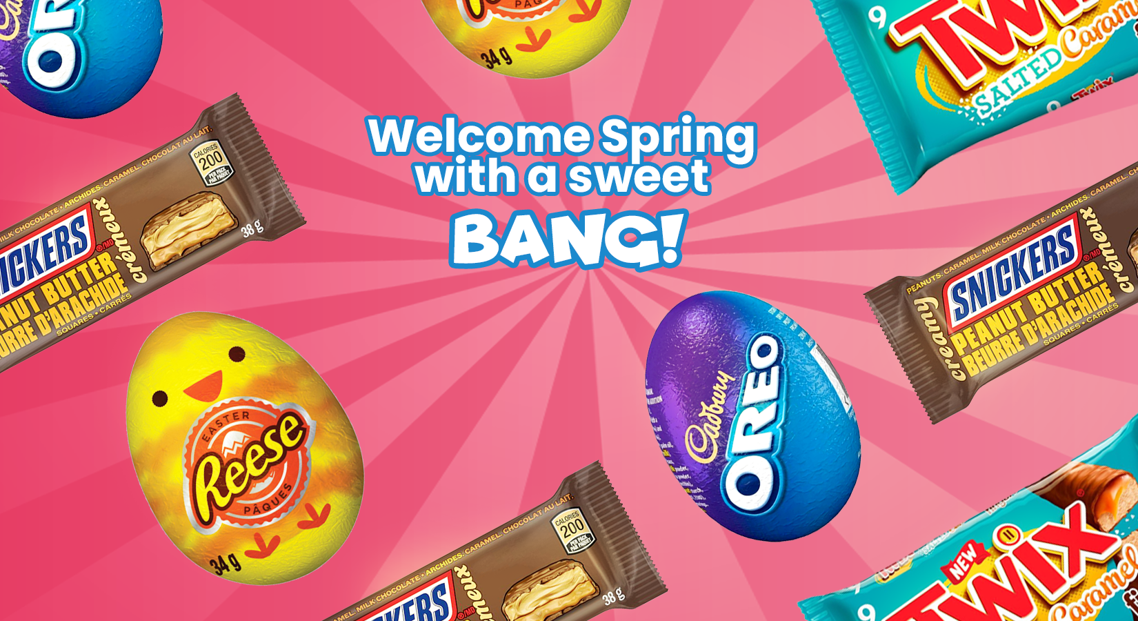 Welcome SPRING with a sweet bang!
