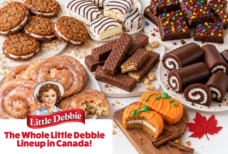 Full range of Little Debbie snack cakes available in Canada at Candy Funhouse