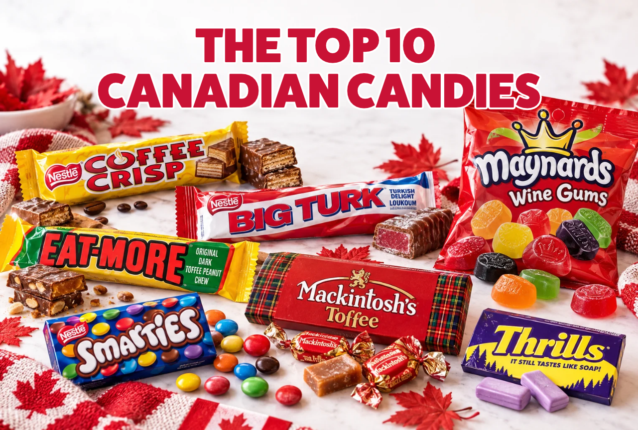 Top 10 Canadian Candies | Candy Funhouse
