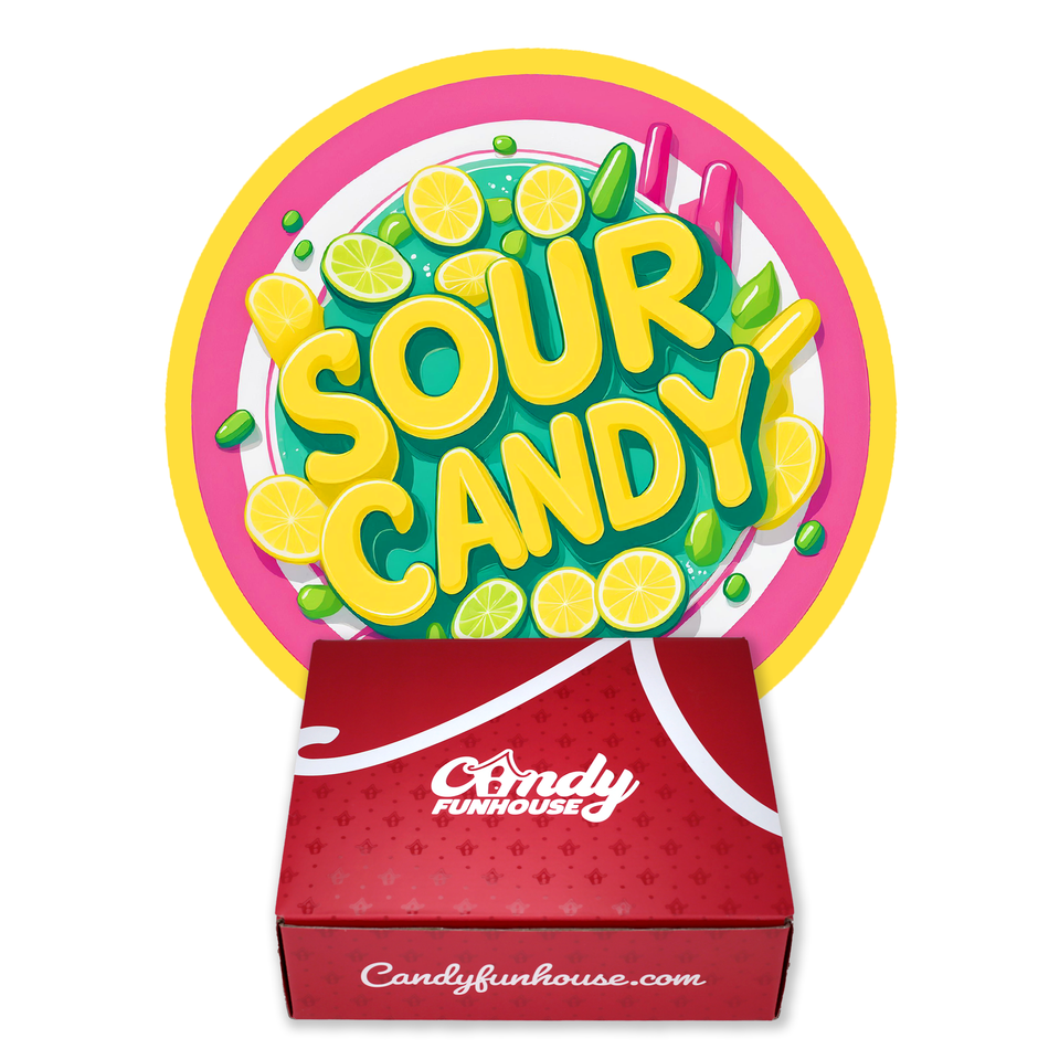 Sour Candy Funbox - Sour Candy - Candy Funbox - Sour Treats - Sour Candies - Sourest Candy - Candy Box - Gift Box - Sour Candy Sour Candy