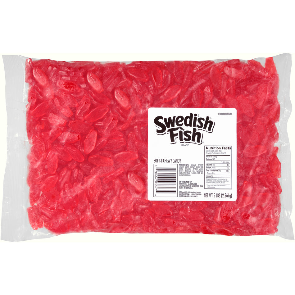 Swedish Fish Bulk Candy - 5 lbs