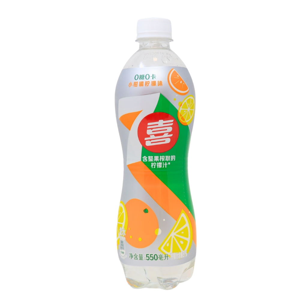 7up Orange & Lemon (China) - 550mL - 7up - 7-up - 7up Orange & Lemon Drink - Orange & Lemon Drink - Citrus Drink
