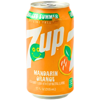 7UP Mandarin Orange - 355mL