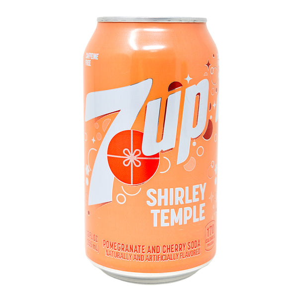 7up Shirly Temple Pomegranate & Cherry Drink - 355mL | Candy