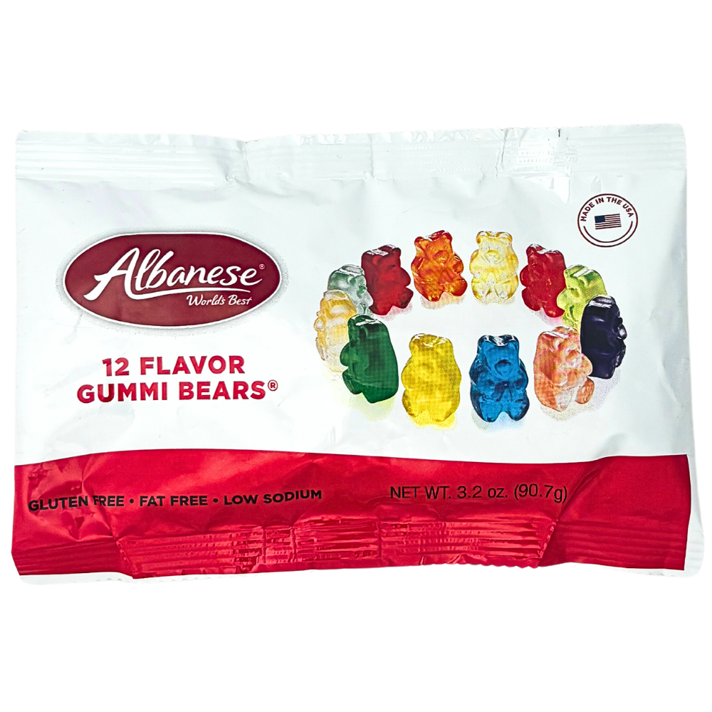 Albanese 12 Flavour Bears - 3.2oz