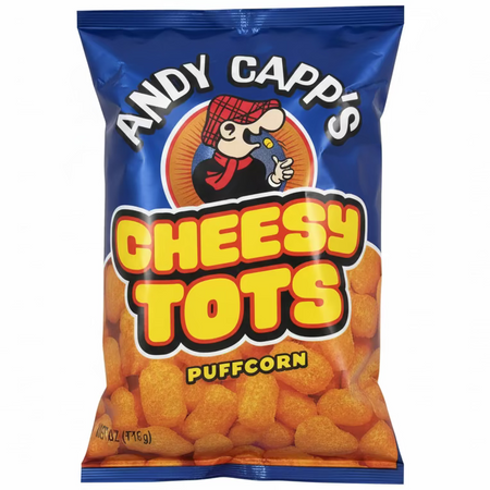 Andy Capp's Cheesy Tots Puffcorn - 1.5oz Bag