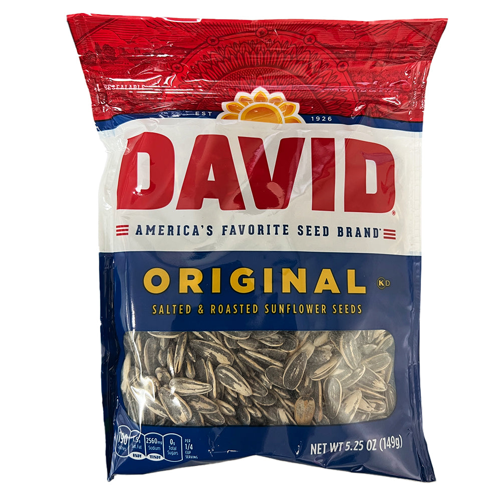 DAVID Original Sunflower Seeds - 5.25 oz