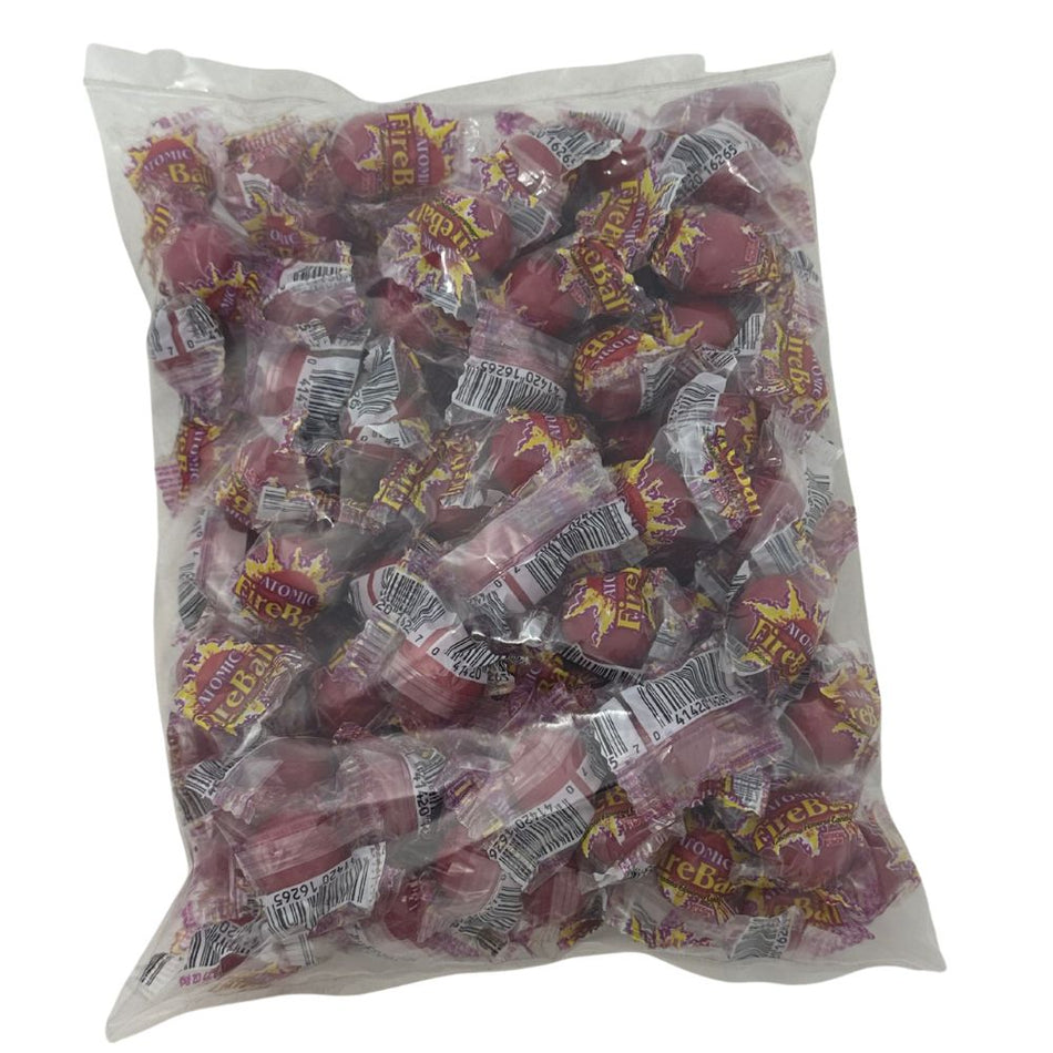 Atomic Fireball Jawbreakers Candy - 2LB (Approx. 120ct)
