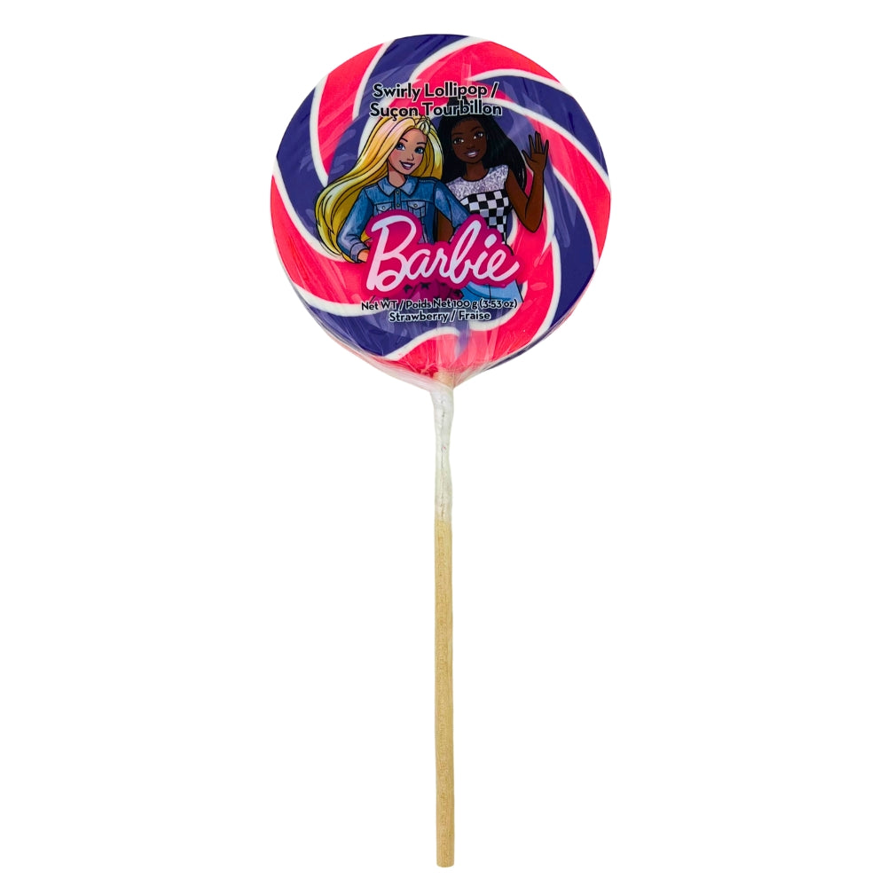 Barbie Swirly Lollipop - Candy Funhouse