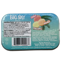 Big Sky Mints Tropical Mix - 1.76oz Nutrition Facts and Ingredients