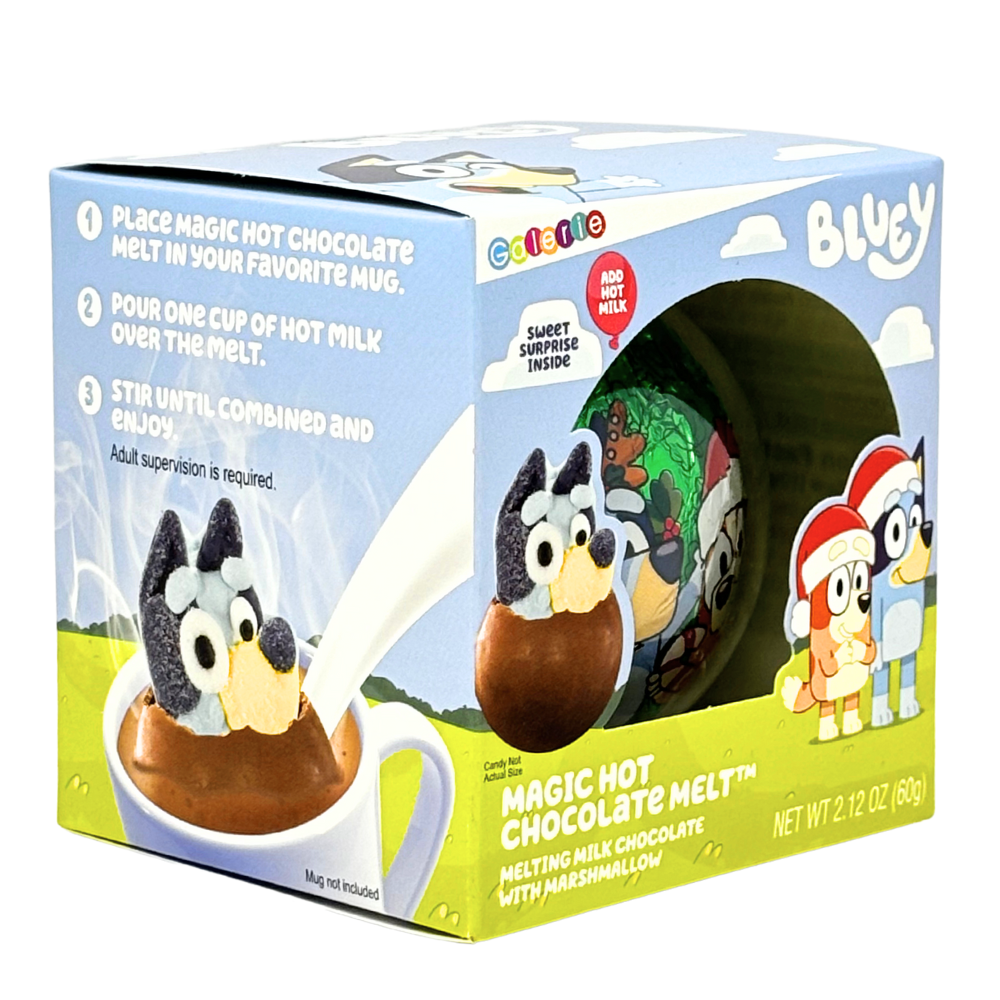 Bluey Chocolate Ball with Marshmallow - 60g