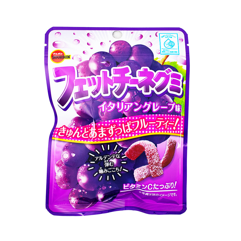 Fettuccine Italian Grape Sour Strings - 50g (Japan) | Candy