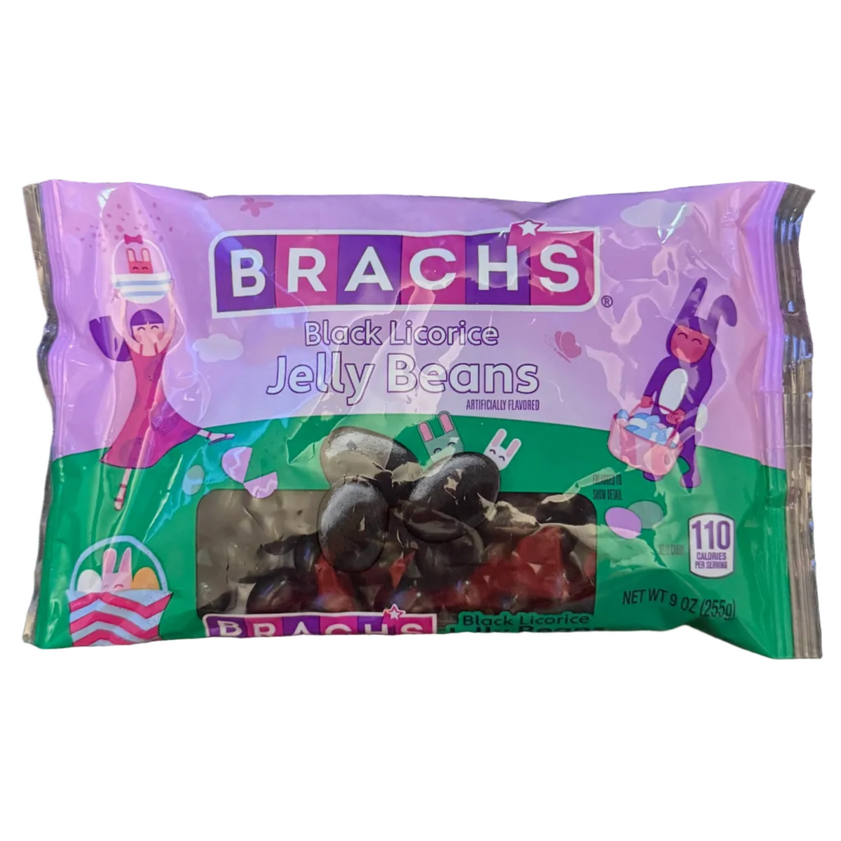 Brach's Black Licorice Jelly Beans - 9oz Bag