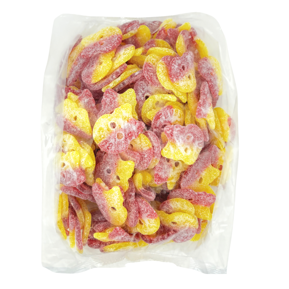 Bubs Sour Raspberry & Lemon Skulls (Sweden) - 3.2kg | Candy Funhouse ...