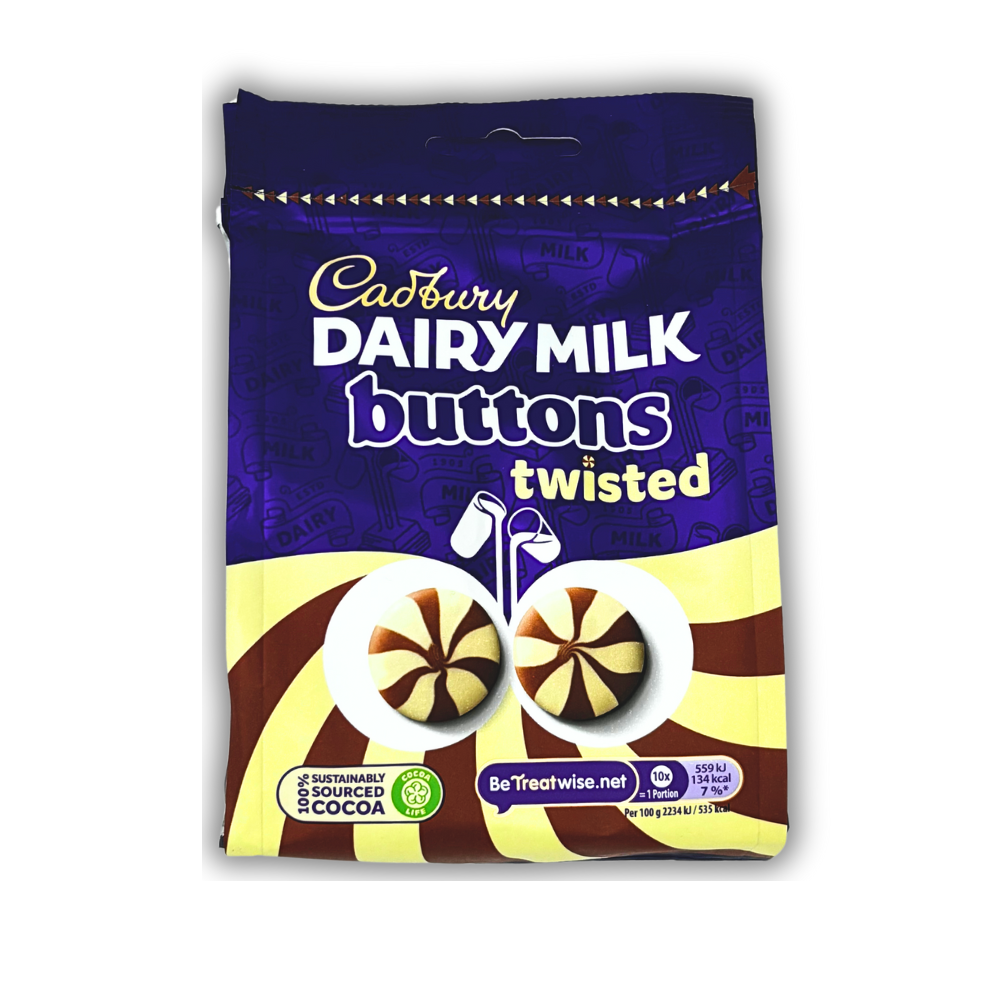 Cadbury Twisted Buttons (UK) - 105g