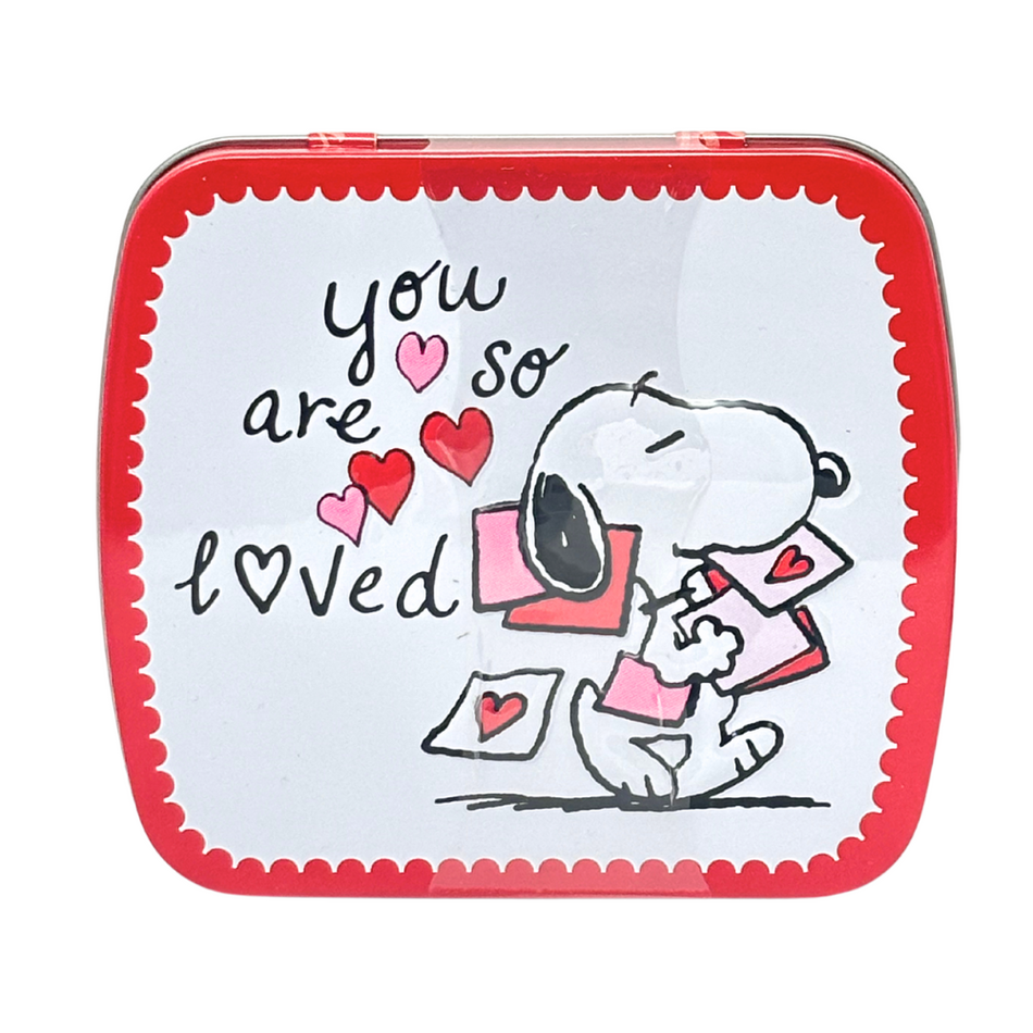 Snoopy From the Heart Tin - 1.5oz You Are So Loved Snoopy