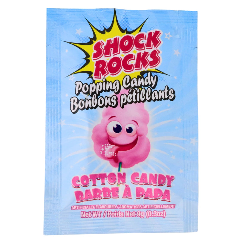Shock Rocks Popping Candy Cotton Candy 9g 