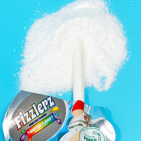 Fizzlers Sour Fizzy Powder Mystery Flavour - 0.35oz | Candy Funhouse - Fizzlers Sour Fizzy Powder Candy - Mystery Flavour candy - Tangy fizzy candy - Sour powder candy - Exciting taste adventure - Zesty mystery flavour - Sweet and sour sensation - Fizzy candy delight - Surprise flavour experience - Mouthwatering candy powder