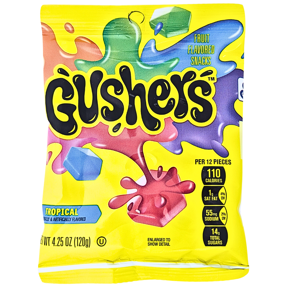 Fruit Gushers Tropical - 4.25oz