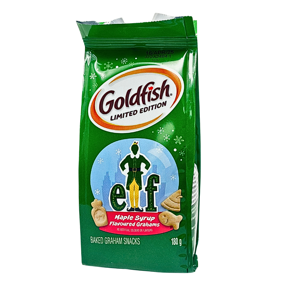 Goldfish Elf Maple Syrup Flavoured Grahams - 180g | Candy Funhouse ...
