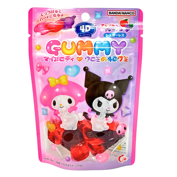 Hello Kitty My Melody/Kuromi 4D Gummy - 60g | Candy Funhouse Hello Kitty My Melody/Kuromi 4D Gummy - 60g | Candy Funhouse