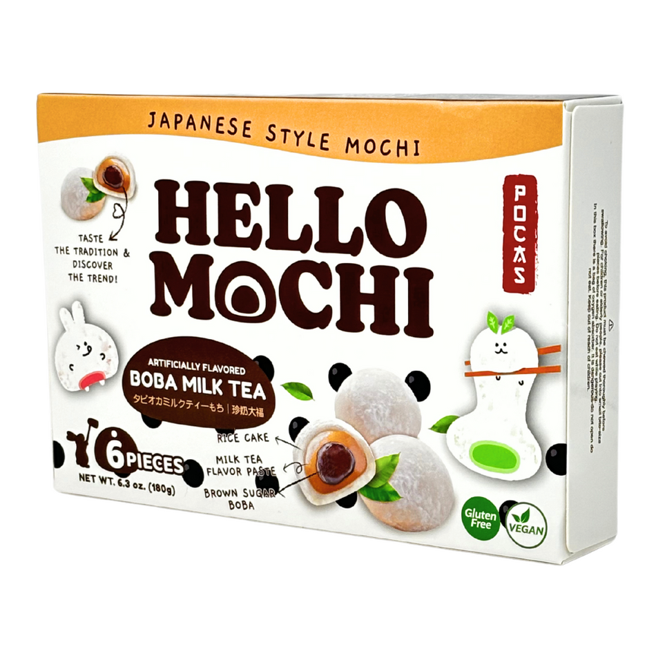 Hello Mochi Boba Milk Tea - 6.3oz