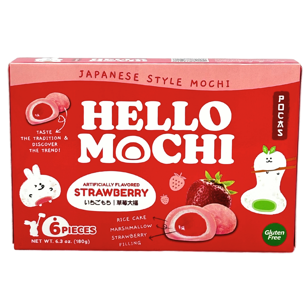 Hello Mochi Strawberry - 6.3oz