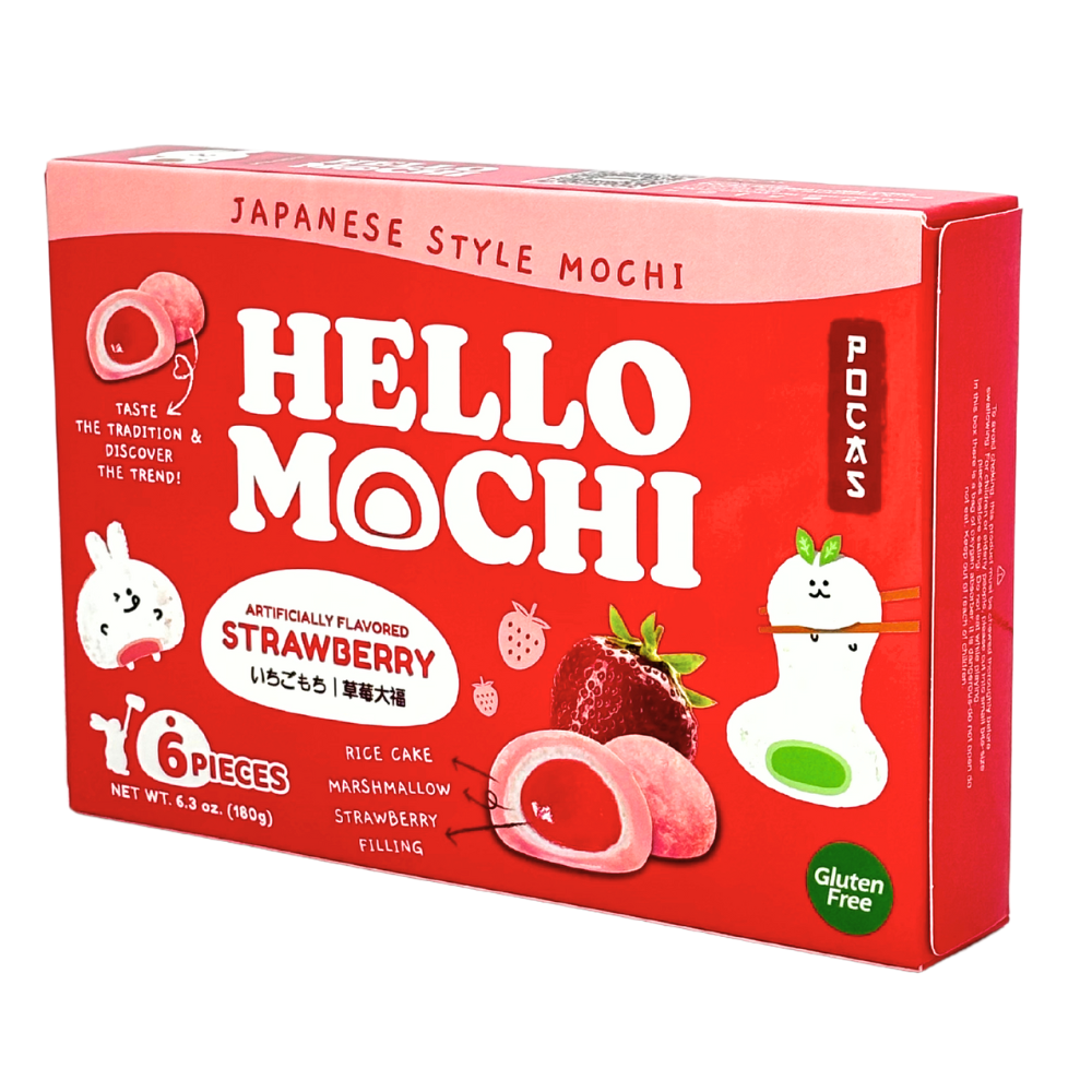 Hello Mochi Strawberry - 6.3oz