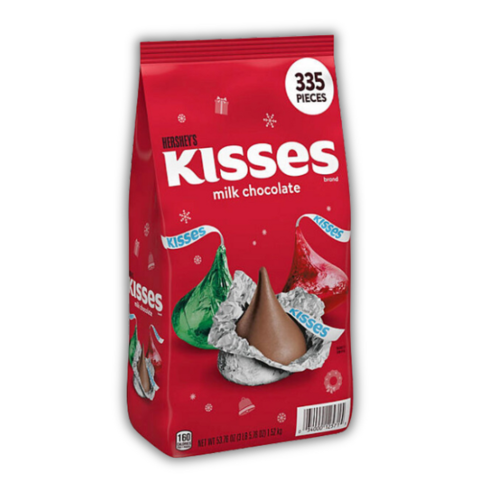 Hershey's Kisses Christmas - 53.76oz