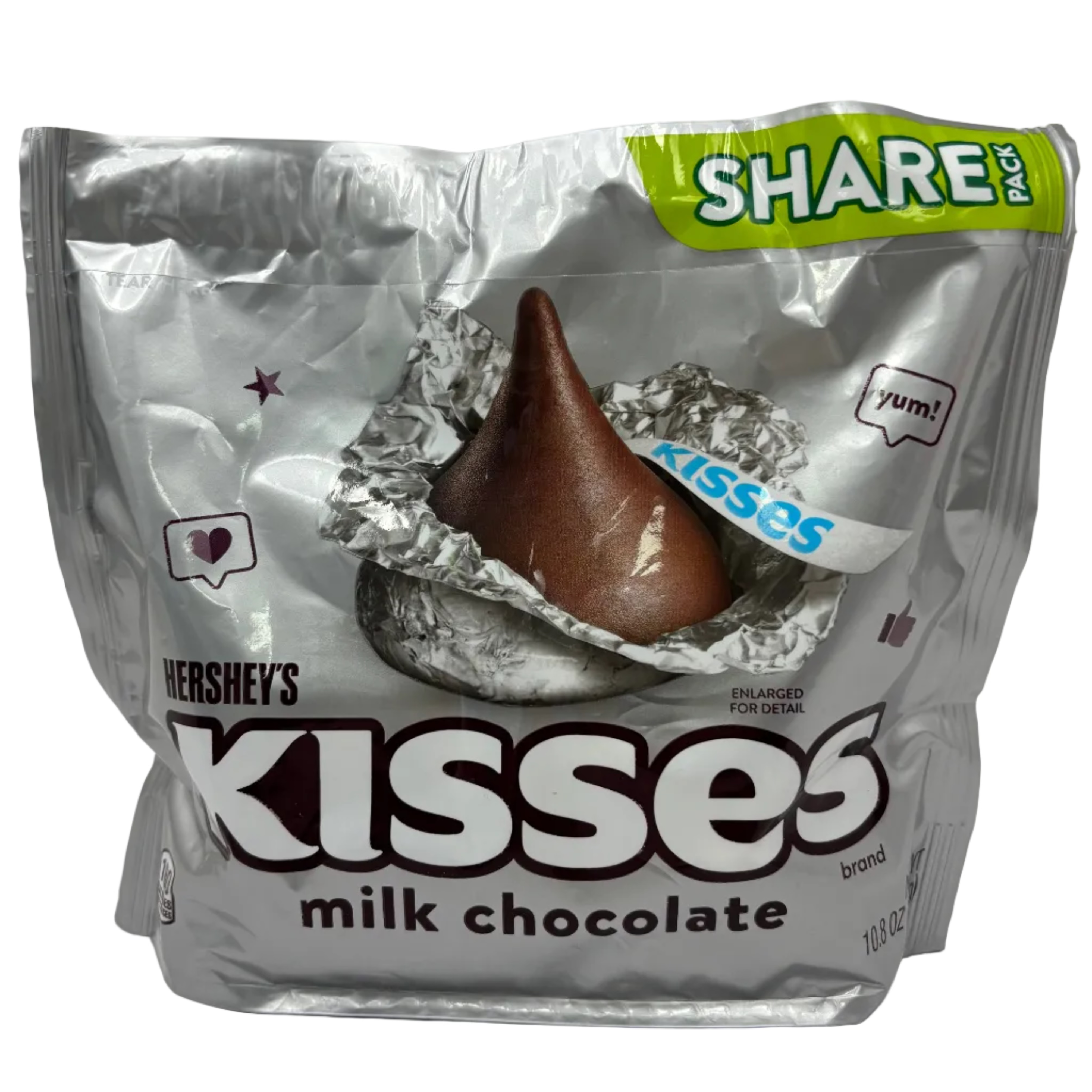 Hershey's Kisses Milk Chocolate - 10.8oz
