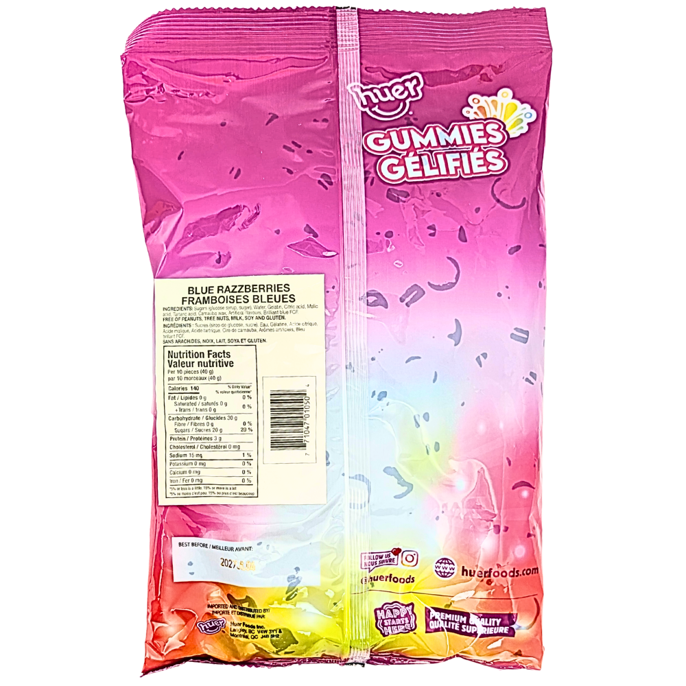 Huer Blue Razzberries - 1kg