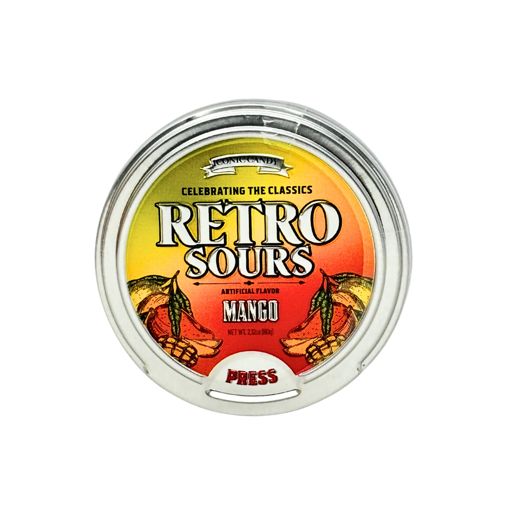 Iconic Retro Sours Mango - 2.12oz