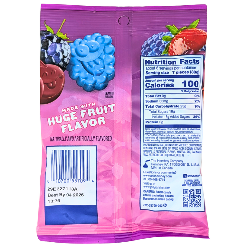 Jolly Rancher Gummies Very Berry - 6.5oz